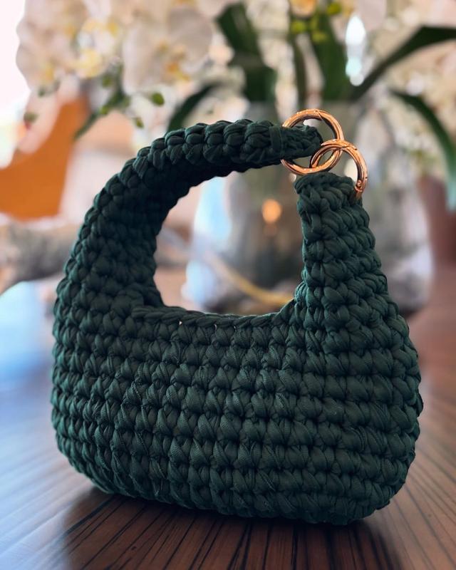THE ELARA | Crochet Shoulder Bag