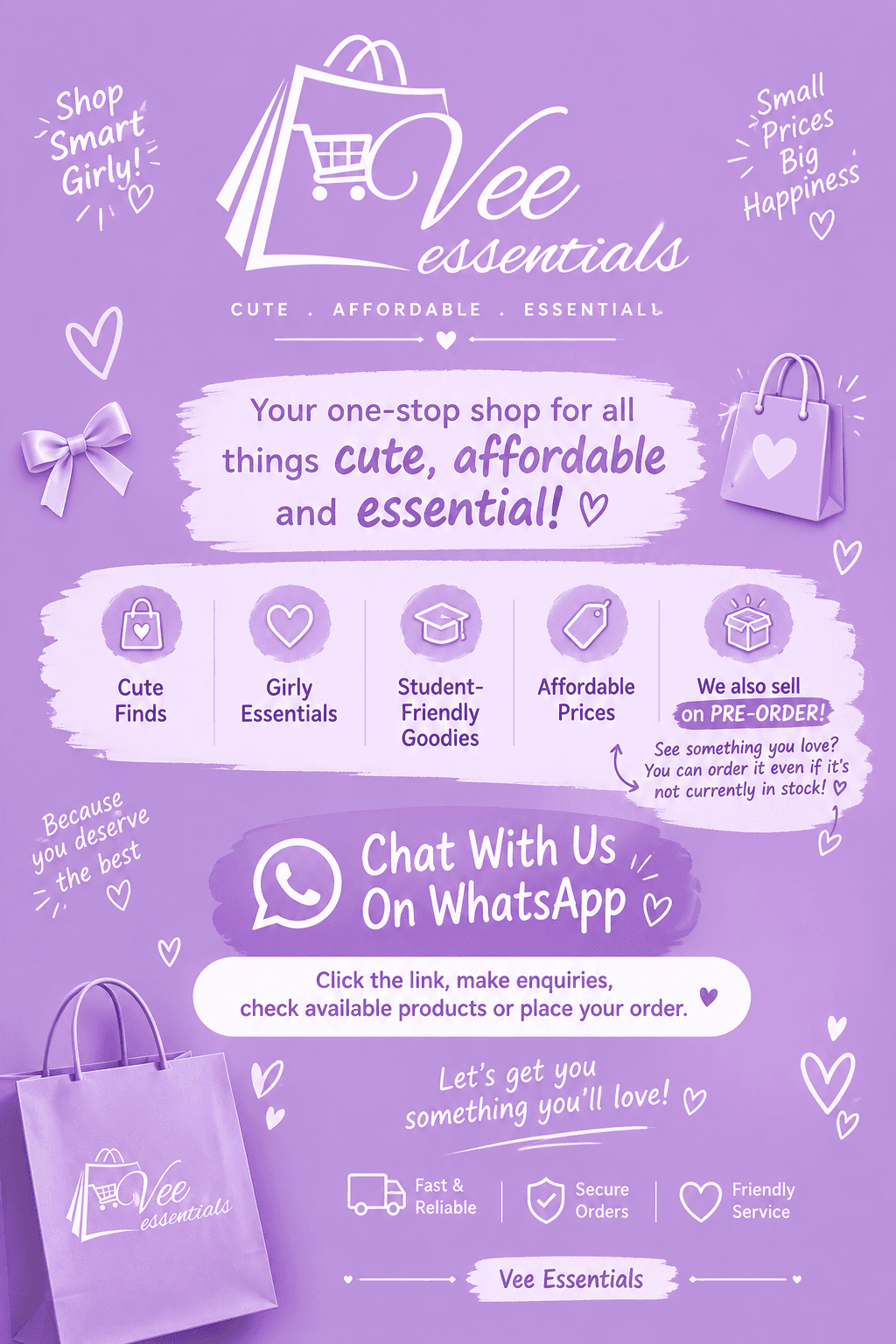 Vee Essentials banner